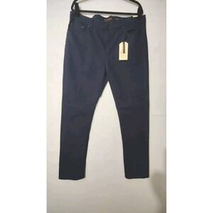 Riot Empire Jeans Mens  Size 38x32 Dark Navy In Color Slim Skinny Stretch‎